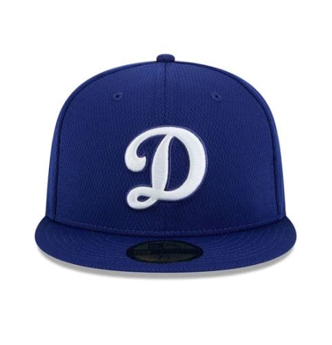 Adult Los Angeles Dodgers New Era Blue 2025 MLB Alternate Clubhouse 59FIFTY Fitted Hat - Men's