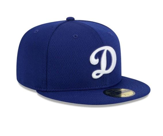 Adult Los Angeles Dodgers New Era Blue 2025 MLB Alternate Clubhouse 59FIFTY Fitted Hat - Men's