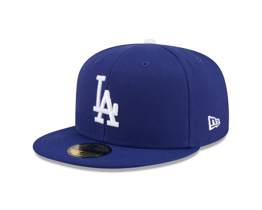 New Era Fitted Hat Adult Los Angeles Dodgers New Era Blue 2026 Jackie Robinson Day Side Patch On Field 59FIFTY Fitted Hat - Men's