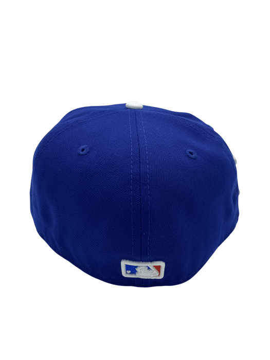 Adult Los Angeles Dodgers New Era Blue 42 Side Patch 59FIFTY Fitted Hat - Men's