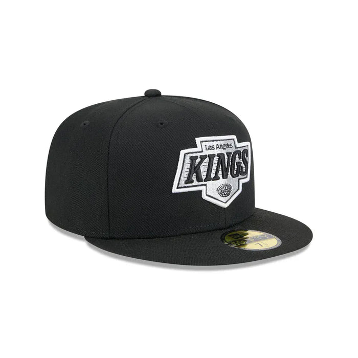 New Era Fitted Hat Adult Los Angeles Kings New Era Black 59FIFTY Fitted Hat - Men's