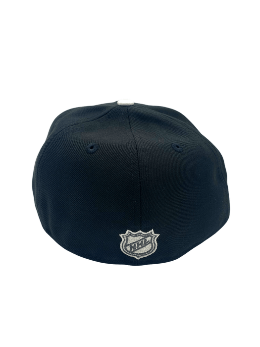 New Era Fitted Hat Adult Los Angeles Kings New Era Black Custom Side Patch 59FIFTY Fitted Hat - Men's