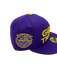 New Era Fitted Hat Adult LSU Tigers New Era Purple Geaux Tigers Custom Side Patch 59FIFTY Fitted Hat - Men's