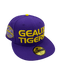 New Era Fitted Hat Adult LSU Tigers New Era Purple Geaux Tigers Custom Side Patch 59FIFTY Fitted Hat - Men's