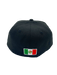 Adult Mexico New Era Black Tonal Custom 59FIFTY Fitted Hat -Men's