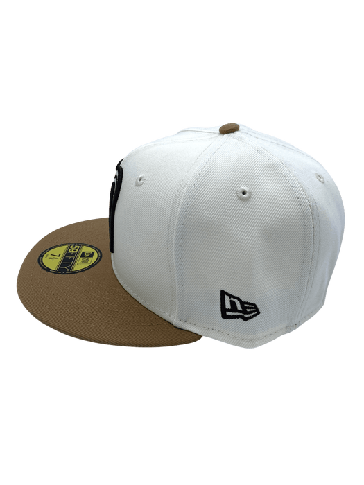 Adult Mexico New Era Chrome/Tan Custom 59FIFTY Fitted Hat -Men's