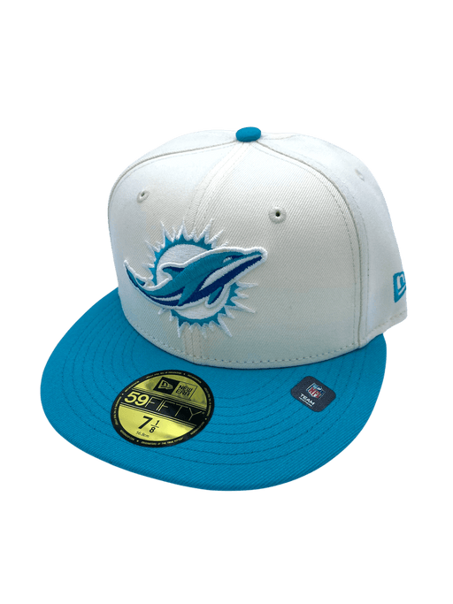 New Era Fitted Hat Adult Miami Dolphins New Era x Pro Image Chrome 59FIFTY Fitted Hat - Men's