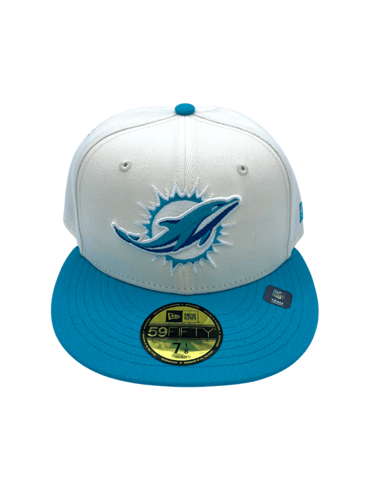 New Era Fitted Hat Adult Miami Dolphins New Era x Pro Image Chrome 59FIFTY Fitted Hat - Men's