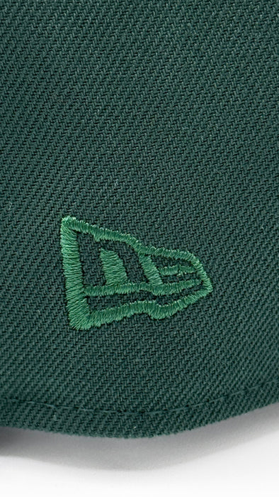 New Era Fitted Hat Adult Michigan State Spartans New Era Green NCAA 'Blue Bloods' Custom 59FIFTY Fitted Hat - Men's