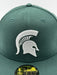 New Era Fitted Hat Adult Michigan State Spartans New Era Green NCAA 'Blue Bloods' Custom 59FIFTY Fitted Hat - Men's