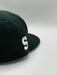 New Era Fitted Hat Adult Michigan State Spartans New Era Green NCAA 'Blue Bloods' Custom 59FIFTY Fitted Hat - Men's