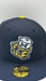 New Era Fitted Hat Adult Michigan Wolverines Navy New Era Mascot Head Custom 59FIFTY Fitted Hat - Men's