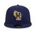 Adult Milwaukee Brewers New Era Navy 2025 MLB Alternate Clubhouse 59FIFTY Fitted Hat - Men's