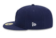 Adult Milwaukee Brewers New Era Navy 2025 MLB Alternate Clubhouse 59FIFTY Fitted Hat - Men's