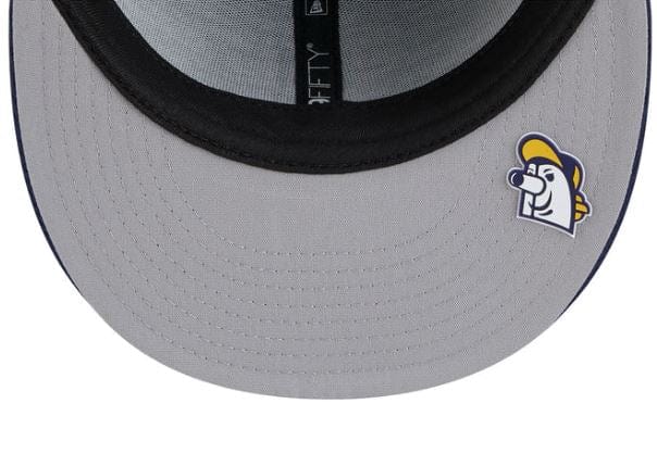 Adult Milwaukee Brewers New Era Navy 2025 MLB Alternate Clubhouse 59FIFTY Fitted Hat - Men's