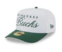 Adult Milwaukee Bucks New Era White 2025 NBA Draft 59FIFTY A-Frame Fitted Hat - Men's