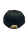 New Era Fitted Hat Adult Minnesota Golden Gophers New Era Black Dome Powerhouse Custom 2002 Side Patch 59FIFTY Fitted Hat - Men's