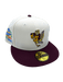 New Era Fitted Hat Adult Minnesota Golden Gophers New Era Chrome/Maroon Modern Gopher Custom 2002 Side Patch 59FIFTY Fitted Hat - Men's