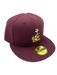 New Era Fitted Hat Adult Minnesota Golden Gophers New Era Maroon Ski-U-Mah Custom 59FIFTY Fitted Hat - Men's