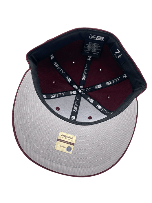 New Era Fitted Hat Adult Minnesota Golden Gophers New Era Maroon Ski-U-Mah Custom 59FIFTY Fitted Hat - Men's