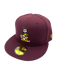 New Era Fitted Hat Adult Minnesota Golden Gophers New Era Maroon Ski-U-Mah Custom 59FIFTY Fitted Hat - Men's
