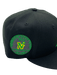 Adult Minnesota North Stars New Era Black Dome Custom Side Patch 59FIFTY Fitted Hat - Men's