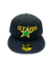 New Era Fitted Hat Adult Minnesota North Stars New Era Black Vintage Custom 59FIFTY Fitted Hat - Men's