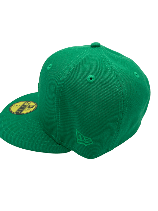 New Era Fitted Hat Adult Minnesota North Stars New Era Sneaky Green Custom 59FIFTY Fitted Hat - Men's