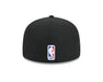 New Era Fitted Hat Adult Minnesota Timberwolves New Era Black 2024 Alternate City Edition 59FIFTY Fitted Hat - Men's