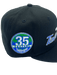 Adult Minnesota Timberwolves New Era Black Custom Script Side Patch 59FIFTY Fitted Hat - Men's