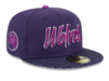 New Era Fitted Hat Adult Minnesota Timberwolves New Era Purple 2025-26 City Edition 59FIFTY Fitted Hat - Men's