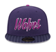 New Era Fitted Hat Adult Minnesota Timberwolves New Era Purple 2025-26 City Edition 59FIFTY Fitted Hat - Men's