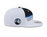 New Era Fitted Hat Adult Minnesota Timberwolves New Era White 2024 City Edition 59FIFTY Fitted Hat - Men's