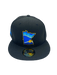 Adult Minnesota Twins New Era Black/Metallic City Connect State Logo 59FIFTY Fitted Hat - Men's