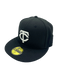 Adult Minnesota Twins New Era Black Peso TC Custom Side Patch 59FIFTY Fitted Hat - Men's