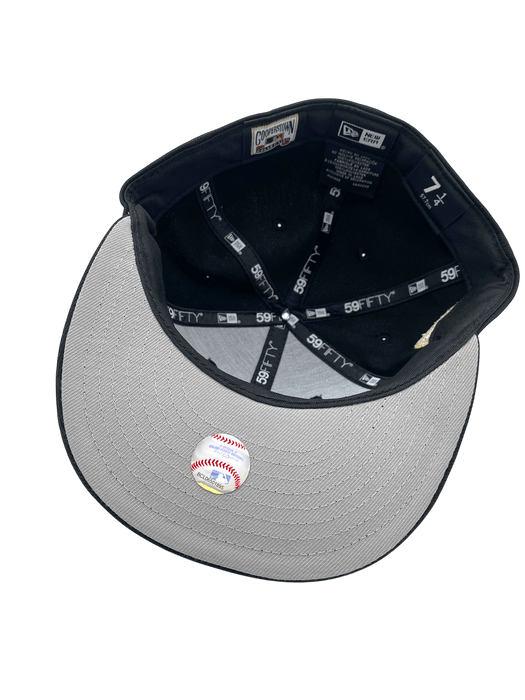 Adult Minnesota Twins New Era Black Peso TC Custom Side Patch 59FIFTY Fitted Hat - Men's