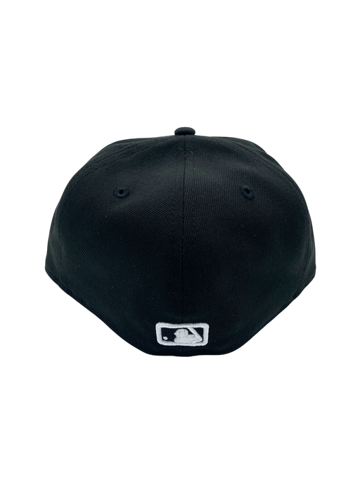 Adult Minnesota Twins New Era Black/White City Connect MN Logo 59FIFTY Fitted Hat - Men's