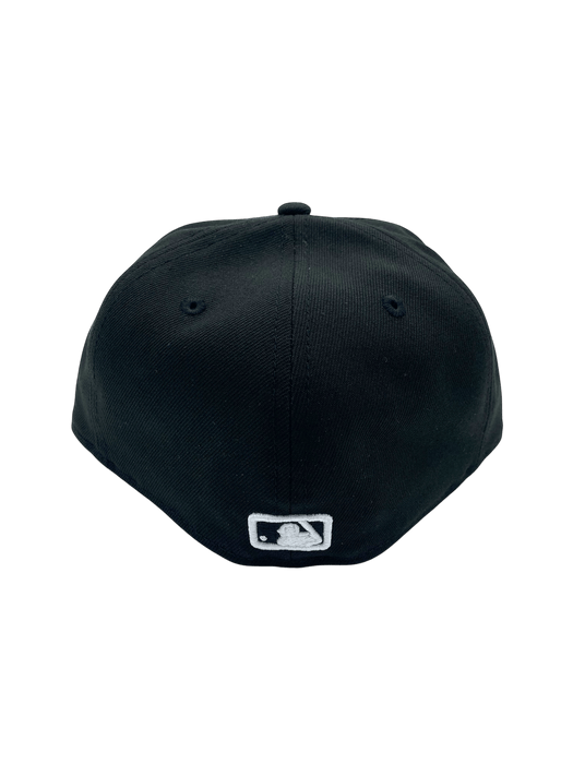 Adult Minnesota Twins New Era Black/White City Connect MN Logo 59FIFTY Fitted Hat - Men's