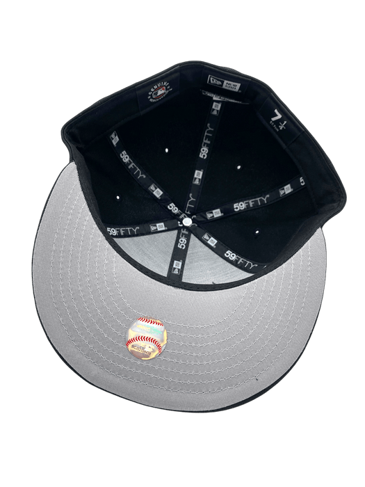 Adult Minnesota Twins New Era Black/White City Connect State Logo On Field 59FIFTY Fitted Hat - Men's