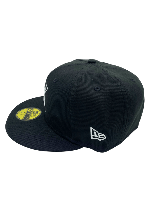 Adult Minnesota Twins New Era Black/White City Connect State Logo On Field 59FIFTY Fitted Hat - Men's