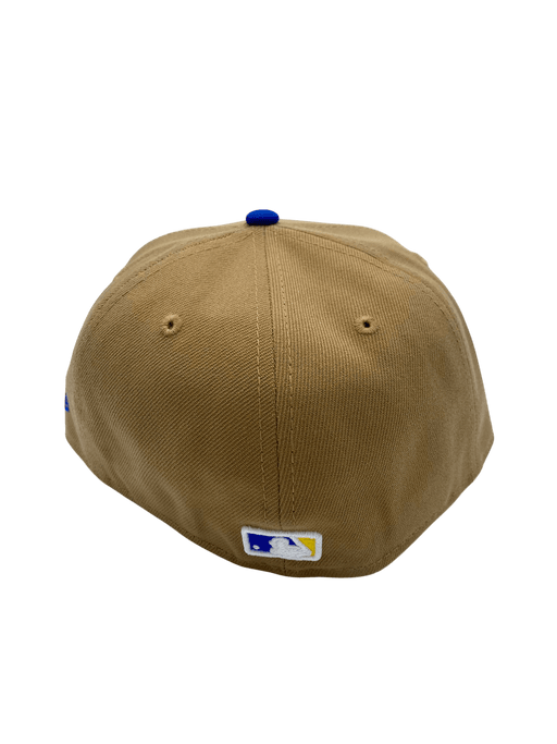 Adult Minnesota Twins New Era Brown/Blue City Connect State Logo 59FIFTY Fitted Hat - Men's