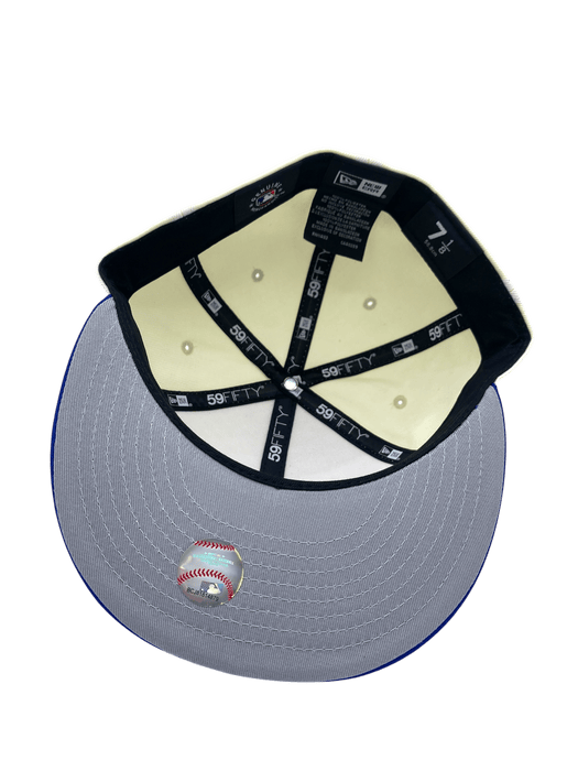 Adult Minnesota Twins New Era Chrome/Blue City Connect State Logo 59FIFTY Fitted Hat - Men's