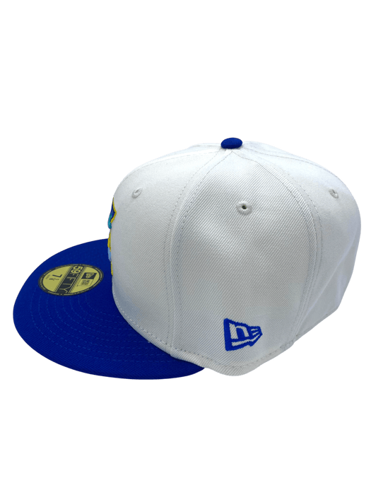 Adult Minnesota Twins New Era Chrome/Blue City Connect State Logo 59FIFTY Fitted Hat - Men's