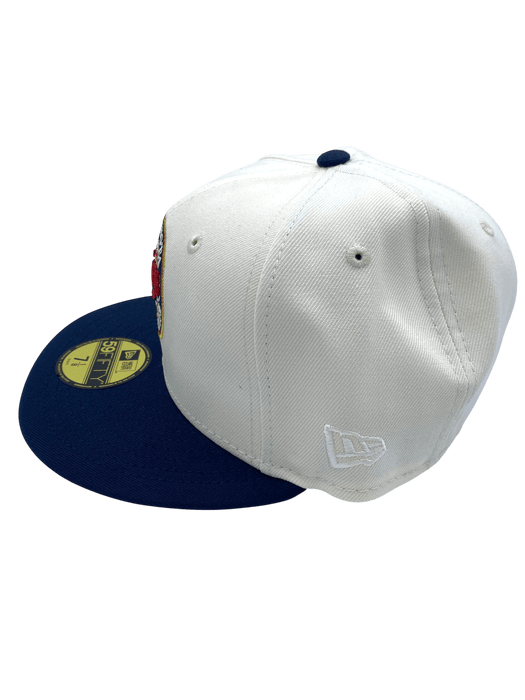 Adult Minnesota Twins New Era Chrome Inaugural Target Field Side Patch 59FIFTY Fitted Hat - Men's