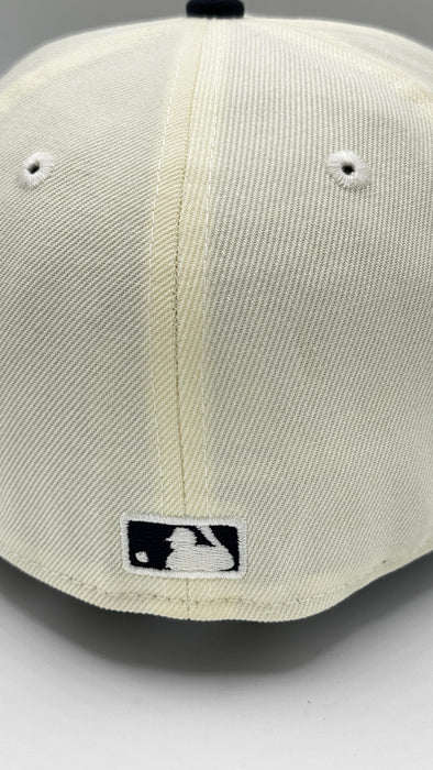 New Era Fitted Hat Adult Minnesota Twins New Era Chrome & Navy Twin Cities Byron Buxton Collection 59FIFTY Fitted Hat - Men's