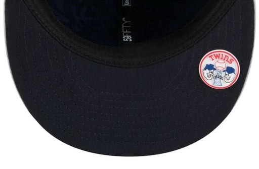 Adult Minnesota Twins New Era Gray 2025 MLB Clubhouse 59FIFTY Fitted Hat - Men's