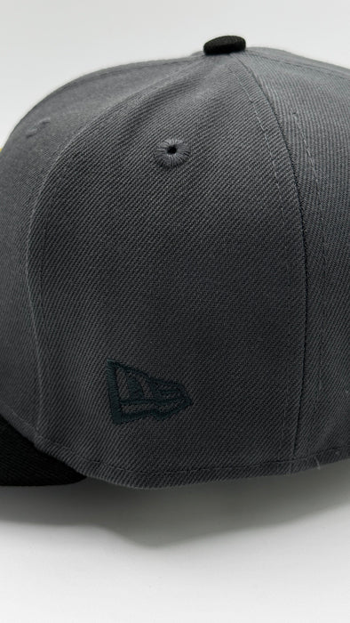 New Era Fitted Hat Adult Minnesota Twins New Era Gray & Black TC Logo Byron Buxton Collection 59FIFTY Fitted Hat - Men's