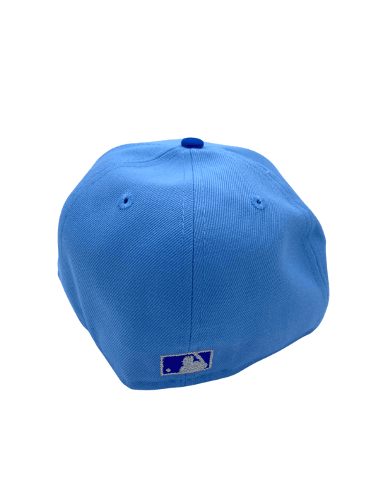 New Era Fitted Hat Adult Minnesota Twins New Era Light Blue/Blue Custom Side Patch 59FIFTY Fitted Hat - Men's