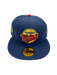 Adult Minnesota Twins New Era Navy 1987 World Series Side Patch 59FIFTY Fitted Hat - Men's