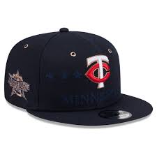New Era Fitted Hat Adult Minnesota Twins New Era Navy 2026 All Star Game 59FIFTY Fitted Hat - Men's
